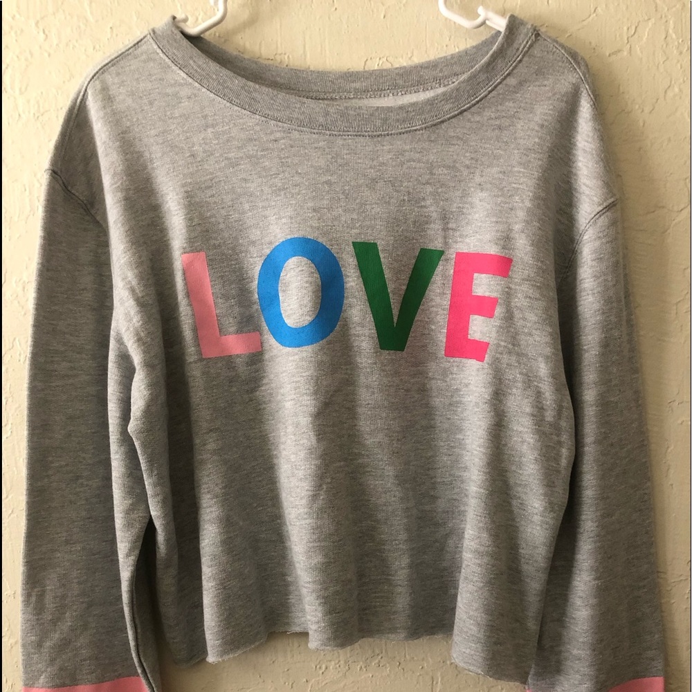 NEW Cropped sweatshirt
